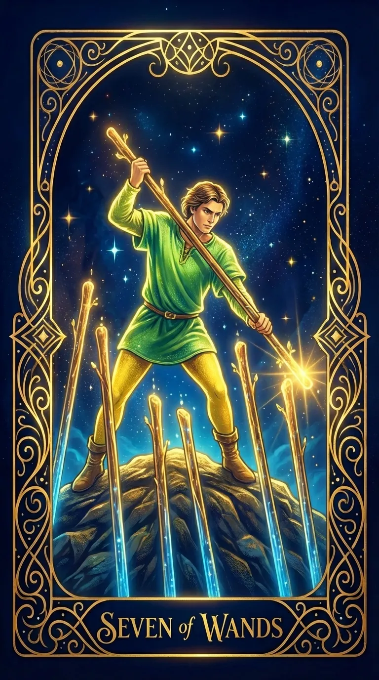 Seven of Wands