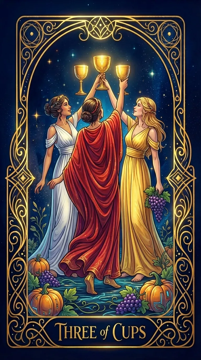 Three of Cups