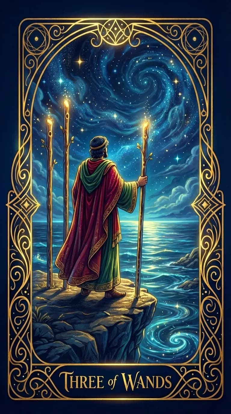 Three of Wands